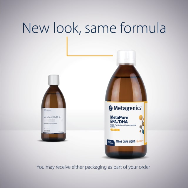 Metagenics MetaPure EPADHA Citrus Berry 500ml Liquid 10% off RRP at HealthMasters Metagenics New Look