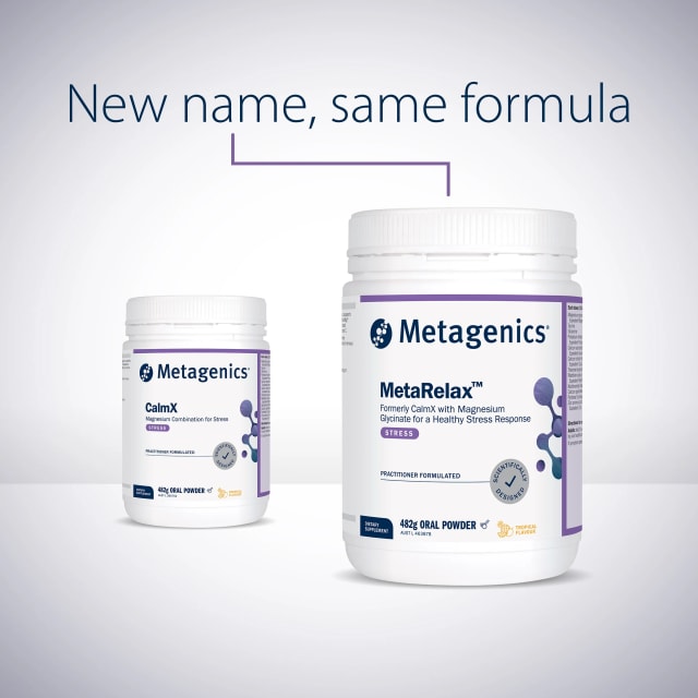Metagenics MetaRelax Tropical 482g Powder 10% off RRP at HealthMasters Metagenics New Name