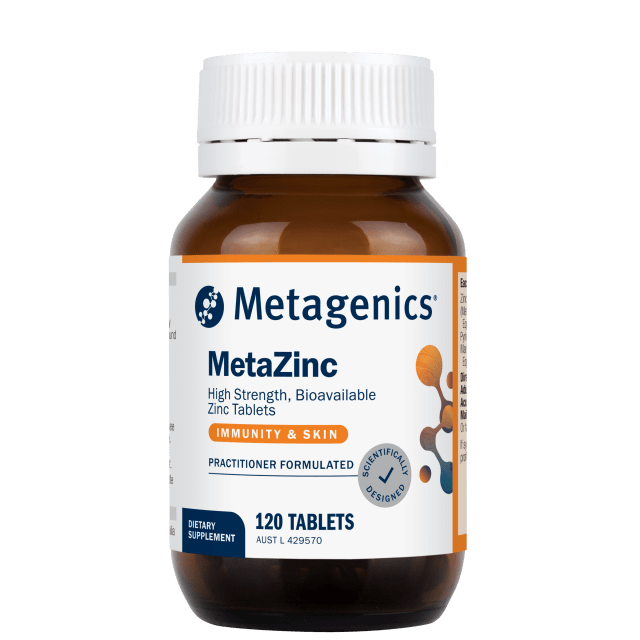 Metagenics MetaZinc 120 Tablets 10% off RRP at HealthMasters Metagenics