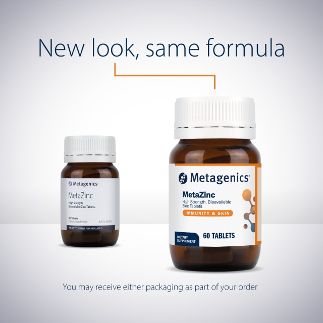 Metagenics MetaZinc 60 Tablets 10% off RRP at HealthMasters Metagenics New Look