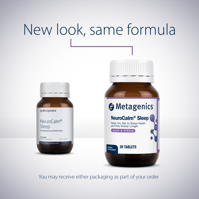Metagenics NeuroCalm Sleep 30 Tablets 10% off RRP at HealthMasters Metagenics New Look