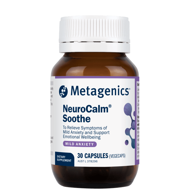 Metagenics NeuroCalm Soothe 30 Capsules 10% off RRP at HealthMasters Metagenics