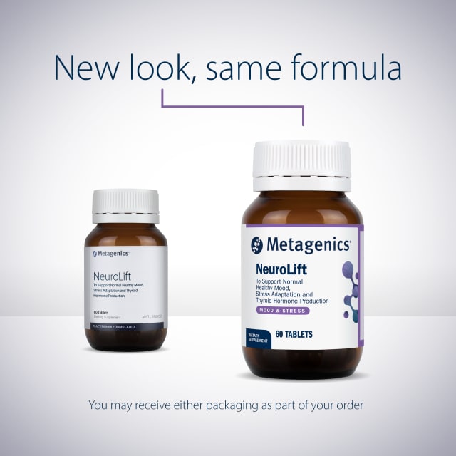 Metagenics NeuroLift 60 Tablets 10% off RRP at HealthMasters Metagenics New Look