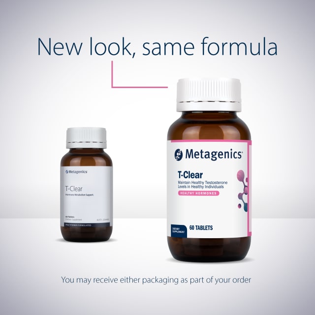 Metagenics T-Clear 60 Tablets 10% off RRP at HealthMasters Metagenics New Look
