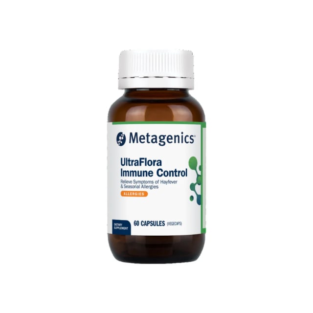 Metagenics UltraFlora Immune Control 60 VegeCaps 10% off RRP at HealthMasters Metagenics