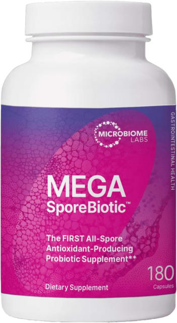 Microbiome Labs MegaSporeBiotic 180 capsules 10% off RRP at HealthMasters Microbiome Labs