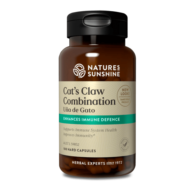 Nature's Sunshine Cat's Claw Combination 100 Caps 10% off RRP at HealthMasters Nature's Sunshine