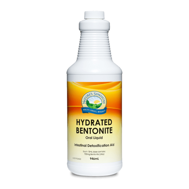 Natures Sunshine Hydrated Bentonite 946ml 10% off RRP at HealthMasters Nature's Sunshine