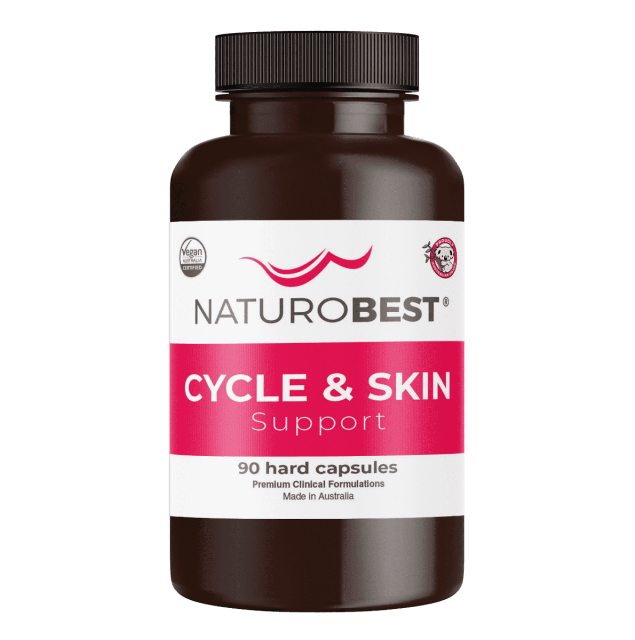 NaturoBest Cycle & Skin Support 90caps 20% off RRP at HealthMasters NaturoBest
