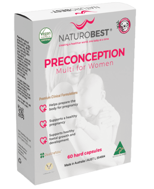 NaturoBest Preconception Multi For Women 20% off RRP at HealthMasters NaturoBest