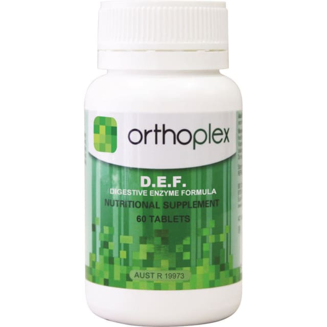 ORTHOPLEX D.E.F. 60 tabs 10% off RRP | HealthMasters