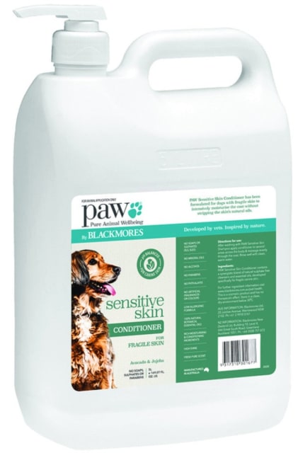 PAW By Blackmores Sensitive Skin Conditioner (Avocado & Jojoba) 5L 10% off RRP at HealthMasters PAW by Blackmores