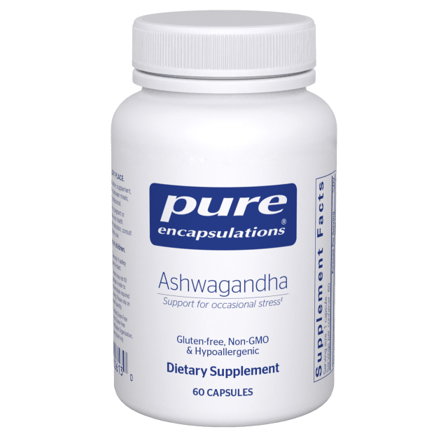 Pure Encapsulations Ashwagandha 60 caps 10% off RRP at HealthMasters Pure Encapsulations