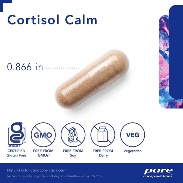 Pure Encapsulations Cortisol Calm 10% off RRP at HealthMasters Pure Encapsulations Capsule