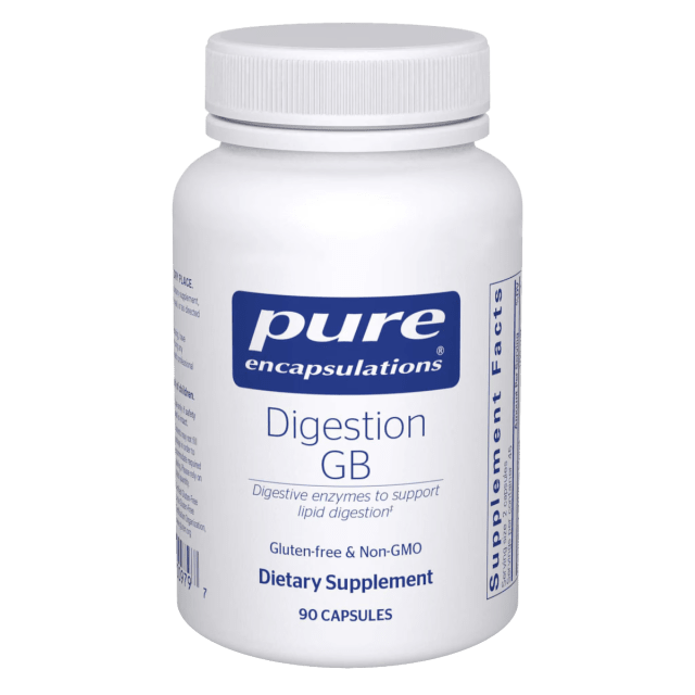 Pure Encapsulations Digestion GB 90 caps 10% off RRP at HealthMasters Pure Encapsulations