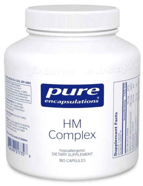 Pure Encapsulations HM Complex 180caps 10% off RRP at HealthMasters Pure Encapsulations