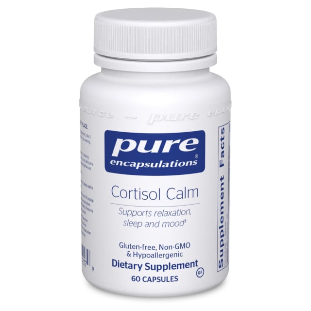 Pure Encapsulations Cortisol Calm 60 caps 10% off RRP at HealthMasters Pure Encapsulations