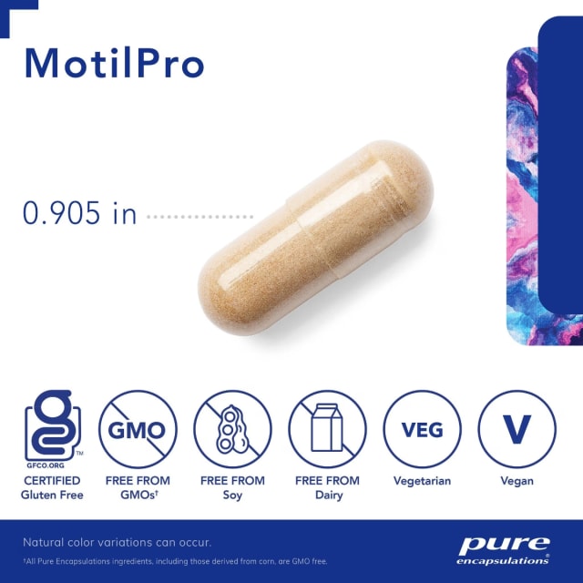 Pure Encapsulations MotilPro 10% off RRP at HealthMasters Pure Encapsulations Capsule