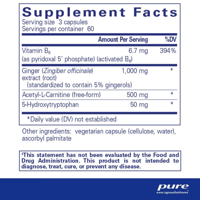 Pure Encapsulations MotilPro 10% off RRP at HealthMasters Pure Encapsulations Ingredients