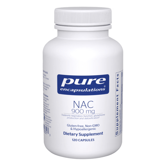 Pure Encapsulations NAC 900mg Caps 10% off RRP at HealthMasters Pure Encapsulations