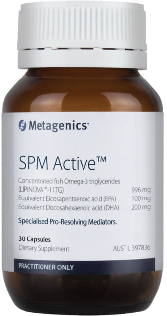 Metagenics SPM Active Double Strength 30 Caps 10% off RRP | HealthMasters Metagenics