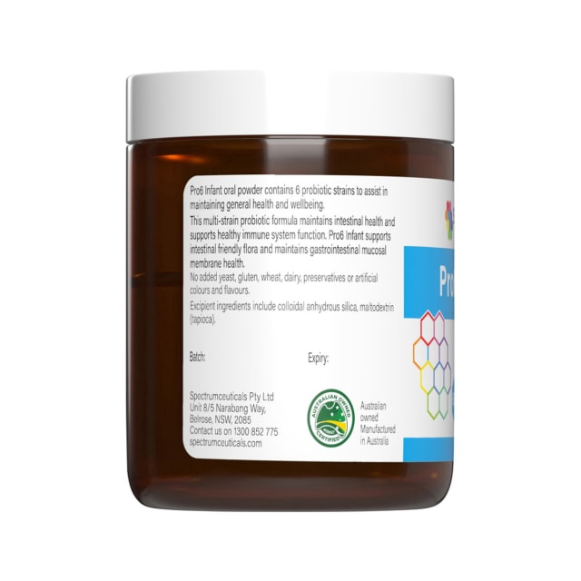 Spectrumceuticals Pro6 Infant 10% off RRP at HealthMasters Spectrumceuticals Information