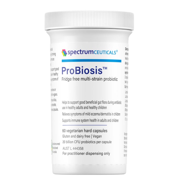Spectrumceuticals Probiosis 60caps 10% off RRP at HealthMasters Spectrumceuticals