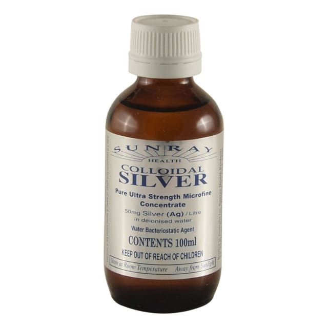Sunray Colloidal Silver 100ml 10% off | HealthMasters