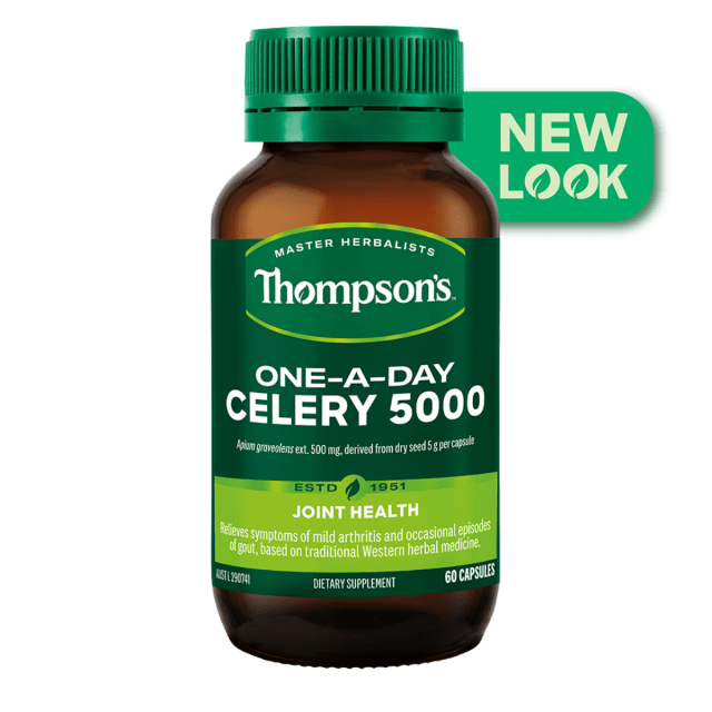 Thompson's One-a-day Celery 5000mg 25% off RRP at HealthMasters Thompson's