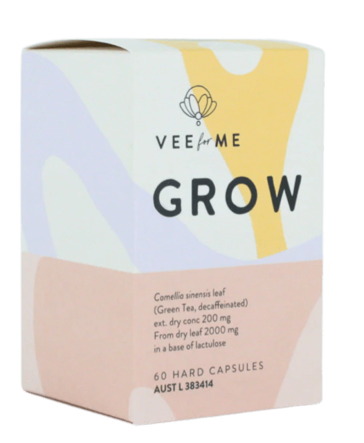 VeeForMe Grow 60caps (Vee For Me) 10% off RRP at HealthMasters VeeForMe