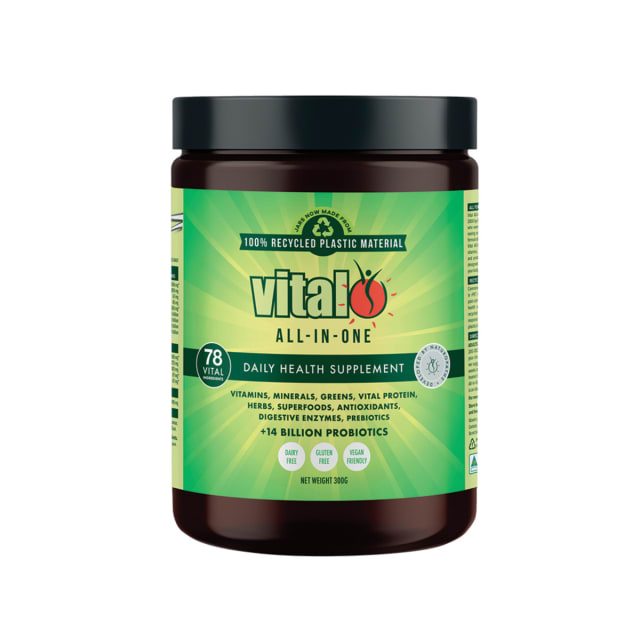 Vital Greens Vital-All-In-One 300g 10% off RRP at HealthMasters Vital Greens