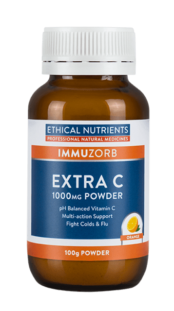 Ethical Nutrients IMMUZORB Extra C Powder 100g}HealthMasters