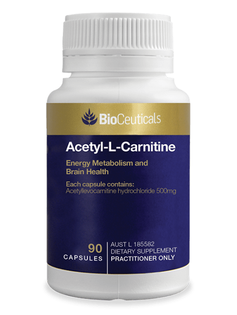 BioCeuticals Acetyl-L-Carnitine 90 caps 10% off RRP | HealthMasters BioCeuticals