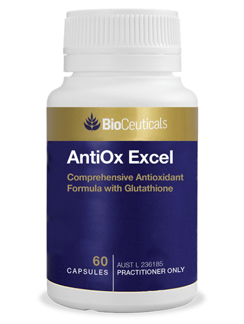 BioCeuticals AntiOx Excel 60 caps 10% off RRP | HealthMasters