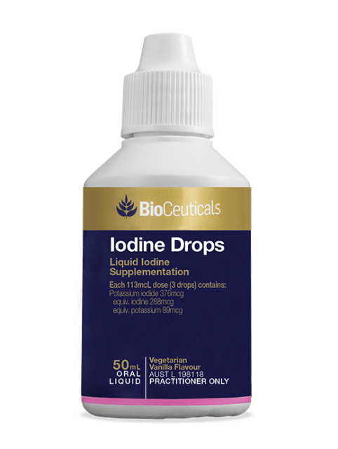 BioCeuticals Iodine Drops 50mL liquid 10% off RRP | HealthMasters