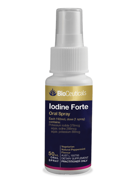BioCeuticals Iodine Forte 50mL spray 10% off RRP | HealthMasters
