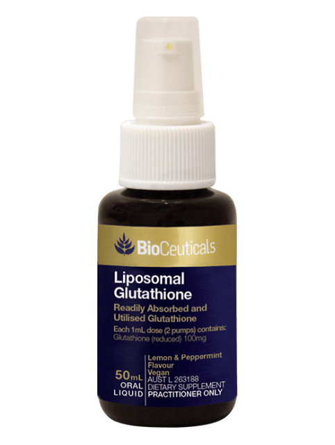 BioCeuticals Liposomal Glutathione 50mL 10% off RRP | HealthMasters