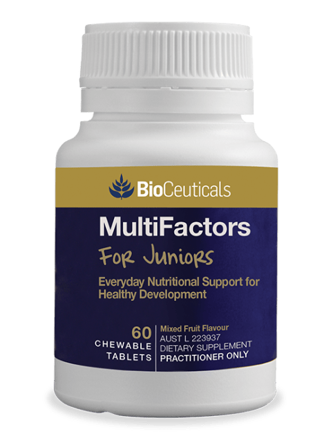 BioCeuticals MultiFactors For Juniors 60 tabs 10% off RRP | HealthMasters