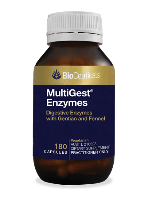 BioCeuticals MultiGest Enzymes 180 caps 10% off RRP | HealthMasters