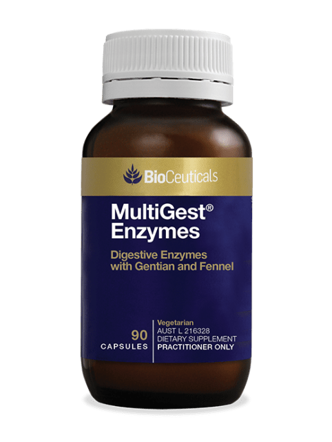 BioCeuticals MultiGest Enzymes 90 caps 10% off RRP | HealthMasters