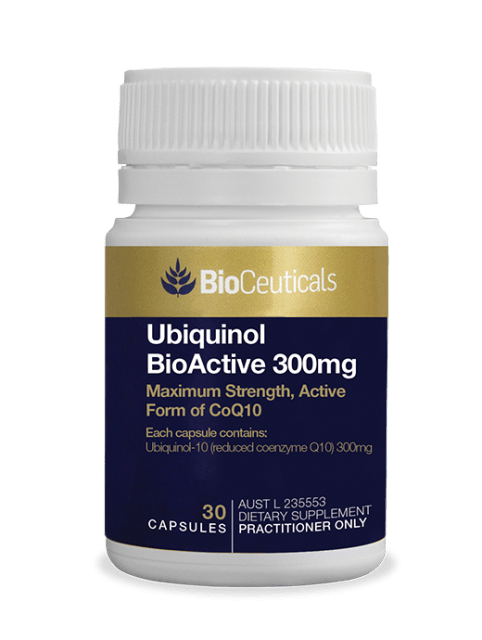 BioCeuticals Ubiquinol BioActive 300mg 30 soft caps 10% off RRP | HealthMasters BioCeuticals