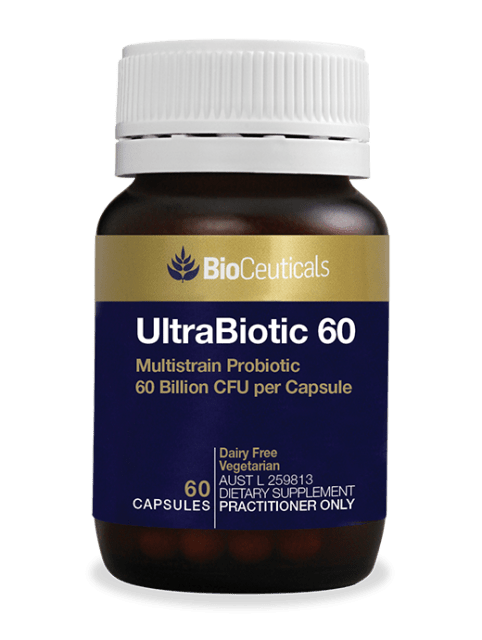 BioCeuticals UltraBiotic 60 30 caps 10% off RRP | HealthMasters