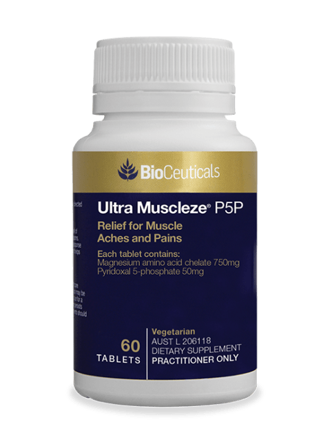 BioCeuticals Ultra Muscleze P5P 120 tabs 10% off RRP | HealthMasters