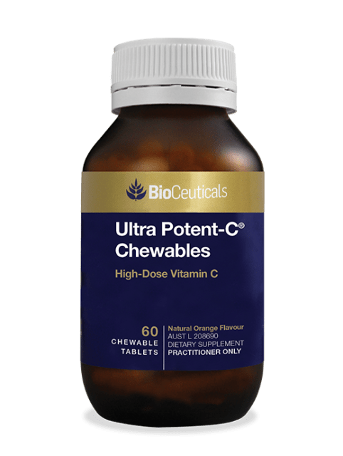 BioCeuticals Ultra Potent-C Chewables 60 tabs 10% off RRP | HealthMasters