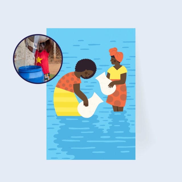Clean water for a family
