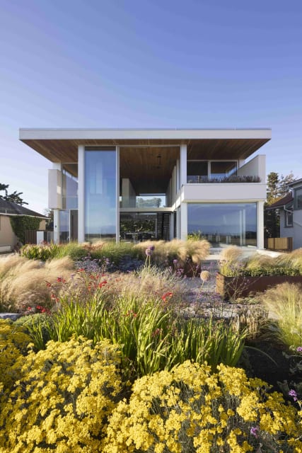 Glass House by the Sea