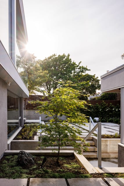 Glass House by the Sea