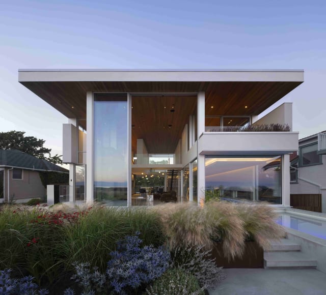 Glass House by the Sea