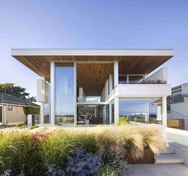 Glass House by the Sea