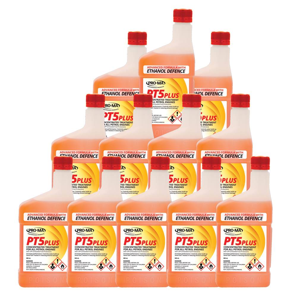 PT5 Plus Petrol Treatment With Ethanol Defence (12 x 500mL)